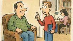 Vtip: Ocko, idem študovať za advokáta...