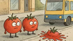 Vtip: Idú dve paradajky do obchodu...