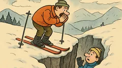 Vtip: Idú dvaja skialpinisti a zrazu…