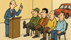 Vtip: Vodiči za zníženie spotreby, pravú nohu hore