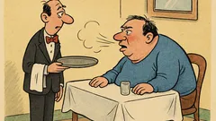 Vtip: Funíš smerom ku mne, zn. Podnos