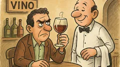 Vtip: Hosť vo vinárni si objedná víno...