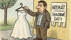 Vtip: Na predaj svadobné šaty, veľkosť S...