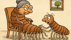 Vtip: Stará stonožka vraví mladej...