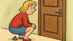 Vtip: Viete, prečo blondínky kakajú pred dverami?