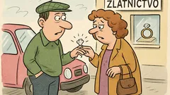 Vtip: Prečo Škót kúpil manželke prsteň?