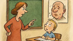 Vtip: Učiteľka sa pýta Janka, čím je...