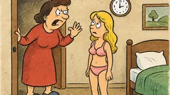 Vtip: Mama hovorí blondínke – kde si bola?