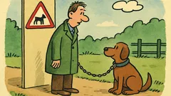 Vtip: "Najsilnejšie ma k človeku púta obojok," povedal pes