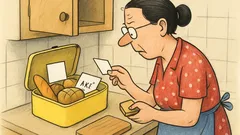 Vtip: Mama dá do škatule lístok: „TOTO PEČIVO NEJEDZTE!“