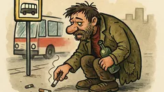 Vtip: Špak má šmak, hovorí bezdomovec