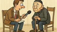 Vtip: Novinár spovedá storočného Číňana