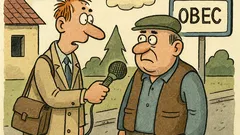 Vtip: Novinár sa pýta občana na juhu...