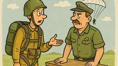 Vtip: Mladý parašutista sa pýta trénera...