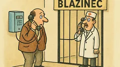 Vtip: Haló, dovolal som sa do blázinca?