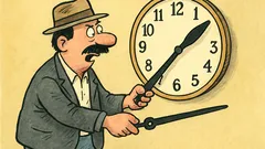 Vtip: Vymením malú ručičku z hodín za...