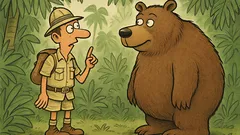 Vtip: V džungli je všetko jedlé. Aj ty.