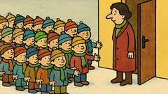 Vtip: 25 detí sedí v triede a...