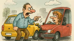 Vtip: Muž si ženie nové auto a...