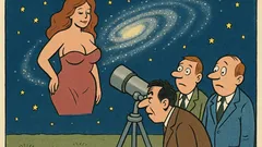 Vtip: Krásna žena je ako vesmír...