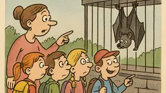 Vtip: Pani učiteľka so žiakmi v ZOO...