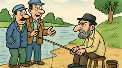 Vtip: Dvaja Ukrajinci vidia Žida pri rieke...