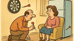 Vtip: Kam šípka dopadne, tam pôjdeme