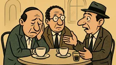 Vtip: Kohn smutný vošiel do kaviarne...