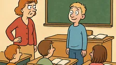 Vtip: Pani učiteľka sa pýta triedy...