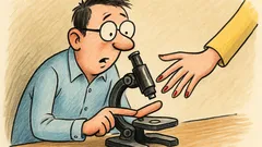 Vtip: Aký je rozdiel medzi mikroskopom a ženskou rukou?