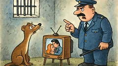 Vtip: Lasička, za prípravu vzbury v base...