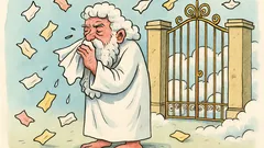 Vtip: SITA dnes oznámila, že Pán Boh ochorel