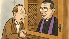 Vtip: Pán farár, musím sa priznať...