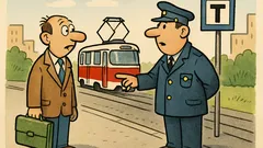 Vtip: Prosím vás, kde je najbližšia električka?