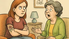 Vtip: Matka hovorí dcére o tetovaní…