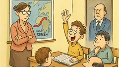 Vtip: Na hodine zemepisu sa pani učiteľka pýta...