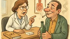 Vtip: Lekárka hovorí pacientovi – Vy ste hrozný...