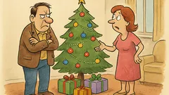 Vtip: Želám ti pod stromček to, čo ty mne...