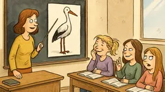 Vtip: Na hodine prírodopisu sa učiteľka pýta...